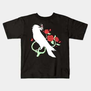 Encore Nevermore Logo White Kids T-Shirt